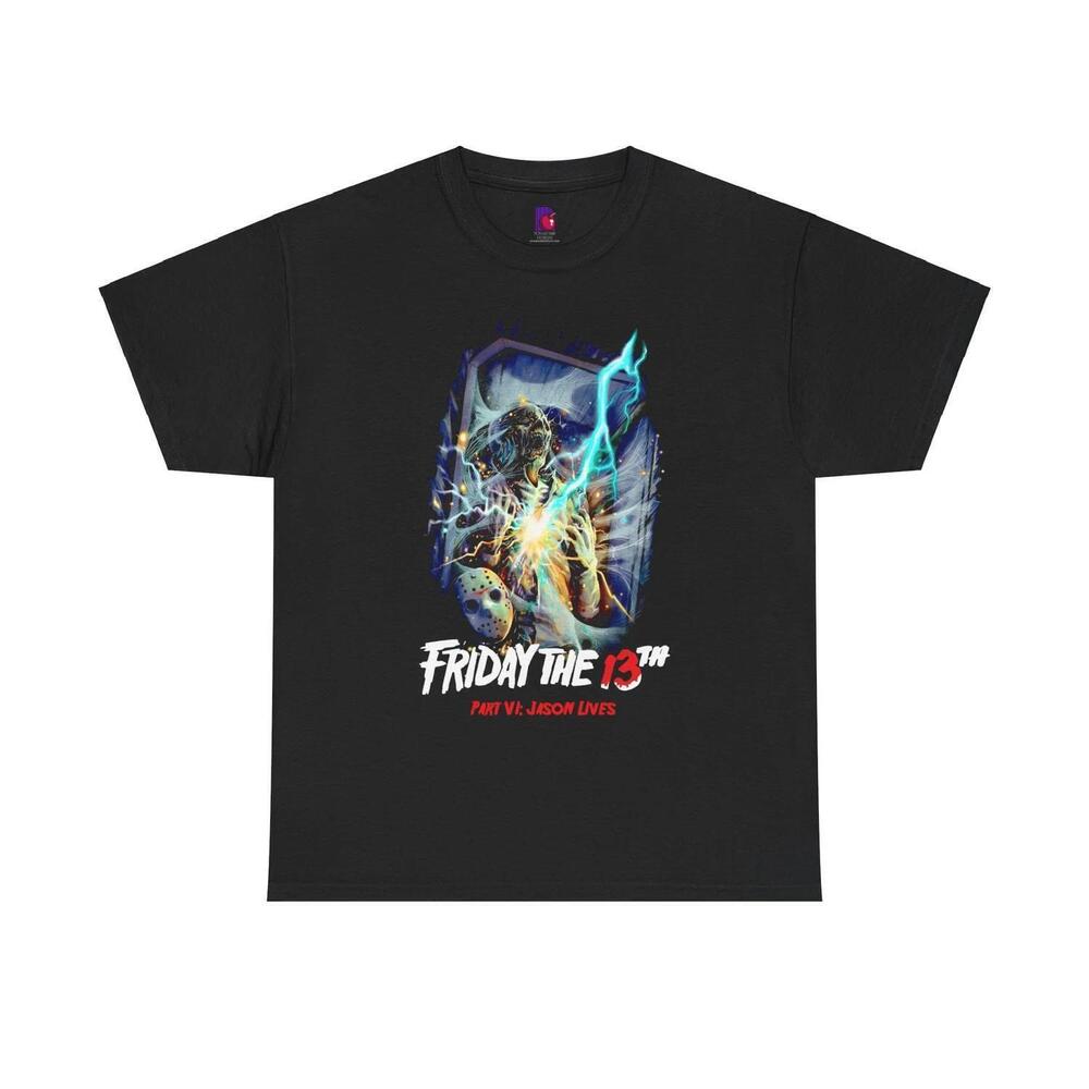 Friday The 13Th Part 6 Coffin Gildan Unisex Heavy Cotton Tee